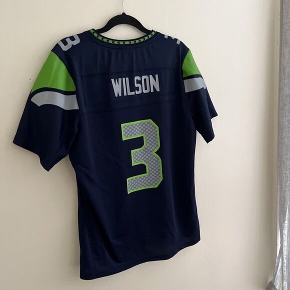 NFL PRO LINE Women’s Seattle Seahawks Russell Wilson #3 Football Jersey- XL - Picture 7 of 7